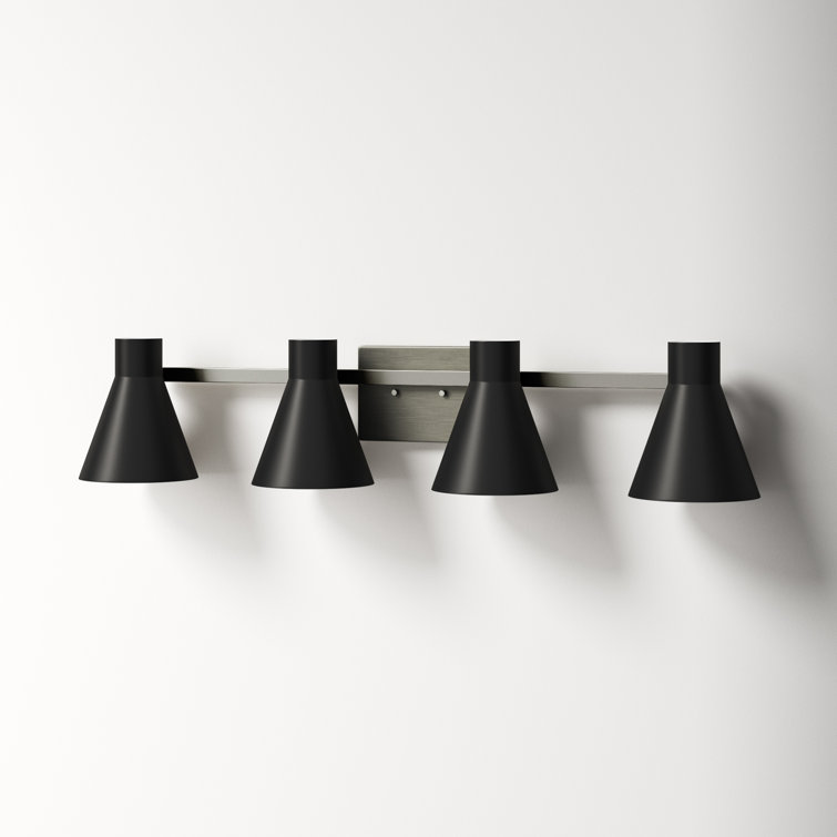 Byers 4 Light Dimmable Vanity Light & Reviews AllModern